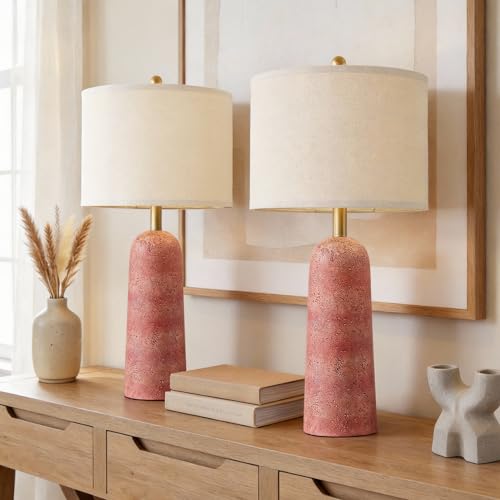 27.25" Modern Table Lamp Set of 2 (2 Count)