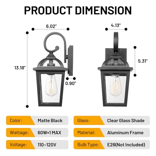Front Porch Lights Outdoor Wall Lights Exterior Wall Sconce Light