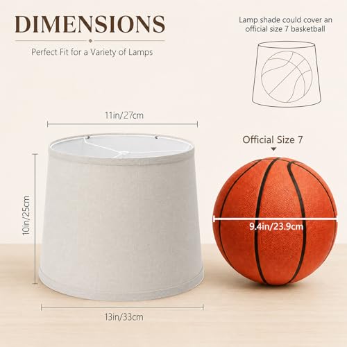 Drum Lampshades Set of 2 (2 Count)