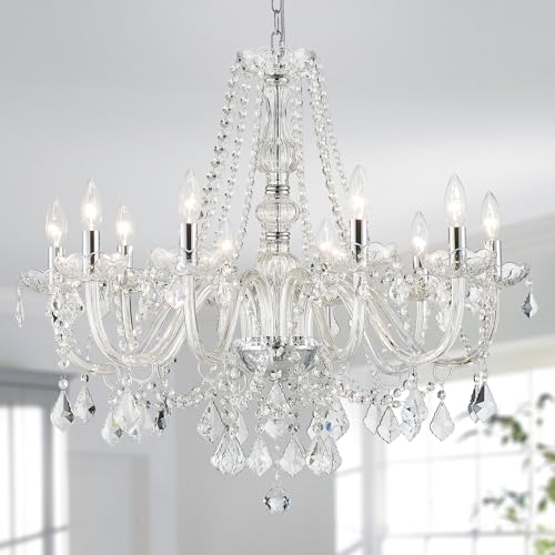 Large Crystal Chandelier
