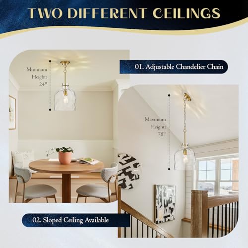 Modern Gold Pendant Light