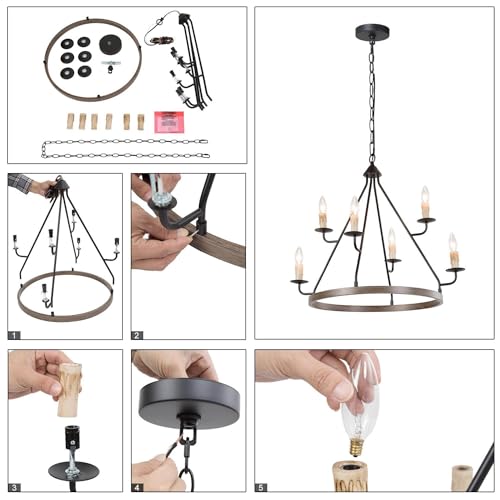 Farmhouse Chandelier