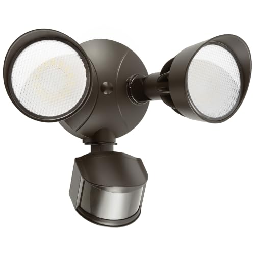 45W 5500LM PIR Motion Sensor Outdoor Lights