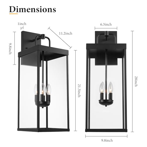 Outdoor Wall Sconce Light
