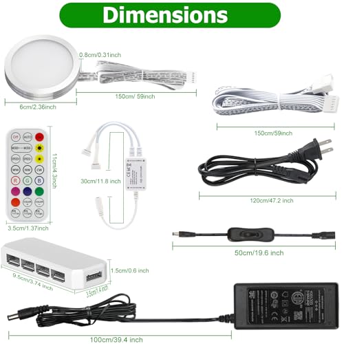 Under Cabinet Lighting Kit (16 Count)