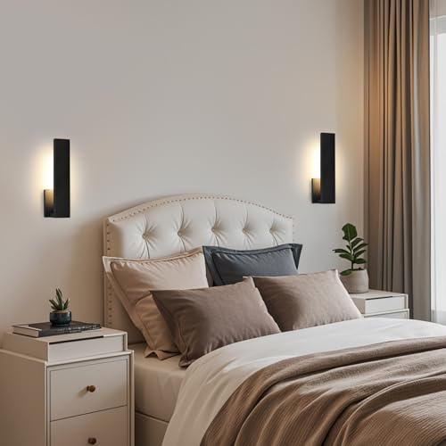 Aluminum LED Modern Wall Sconces Set of 2 (2 Count)