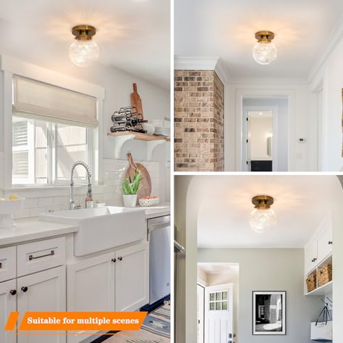 Small Semi Flush Mount Ceiling Light