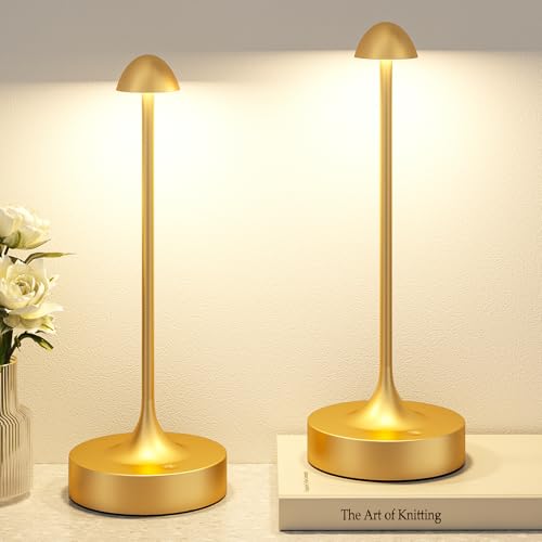 Rechargeable Cordless Table Lamp (2 Count)