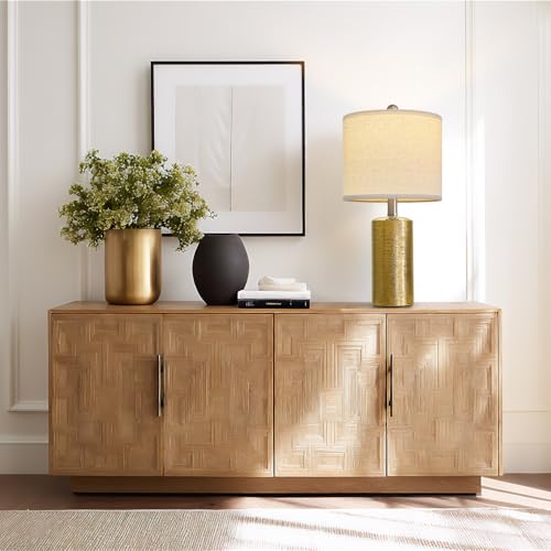 Small Table Lamps Set of 2 for Living Room 20.25" Gold Lamps Bedside Lamps (2 Count)