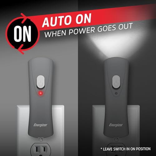 Auto On LED Flashlights Rechargeable (3 Count)