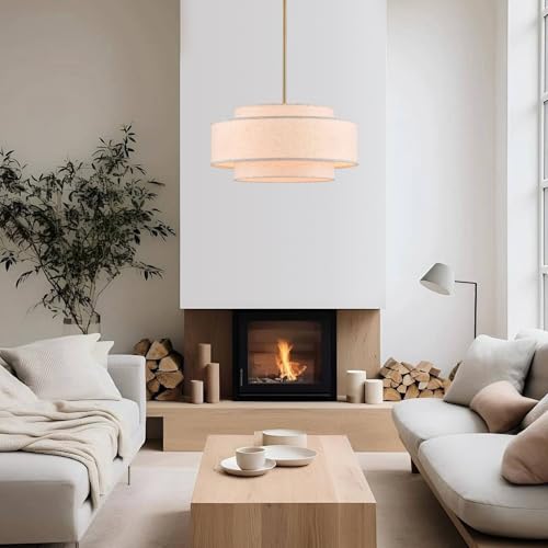 19.7" Modern Drum Chandelier