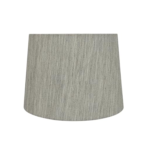 32951 Transitional Hardback Empire Shaped Spider Construction Lamp Shade in Light Grey