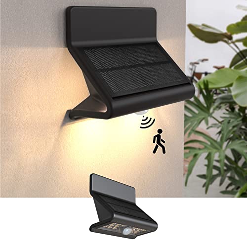 Solar Motion Sensor Security Lights Outdoor (2 Count)