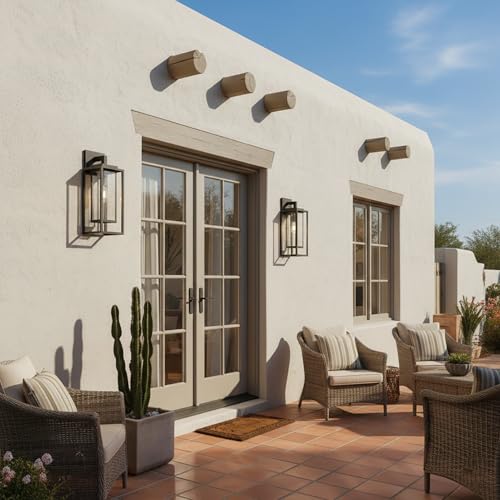 21" Double Cage Outdoor Wall Light