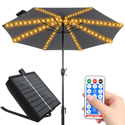 Solar Umbrella Lights Outdoor