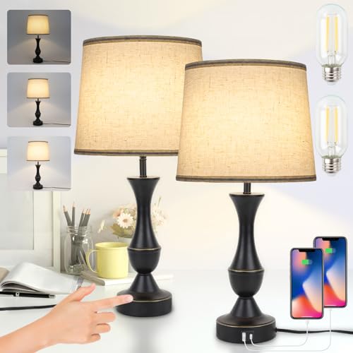 Touch Table Lamps Set of 2 (2 Count)
