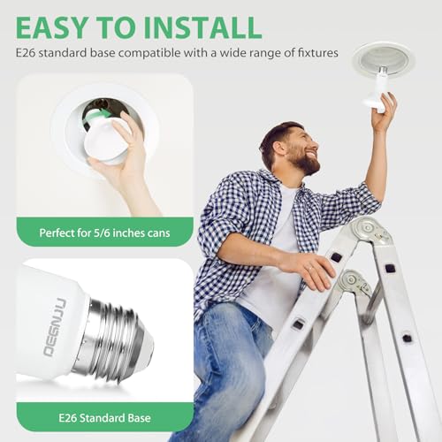 12 Pack BR30 LED Recessed Light Bulb (12 Count)
