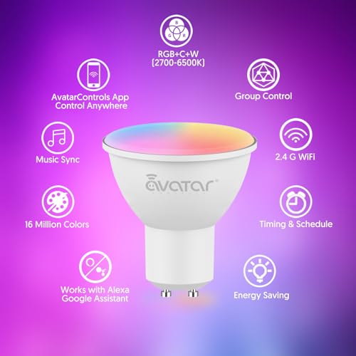 GU10 Smart Bulb 4 Pack (4 Count)