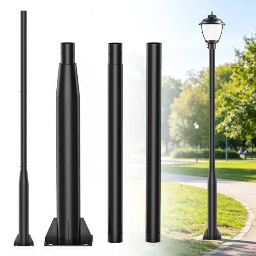 10Pack 10FT Street Light Pole for Post Top Light (10 FT)