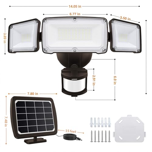 Solar LED Security Lights