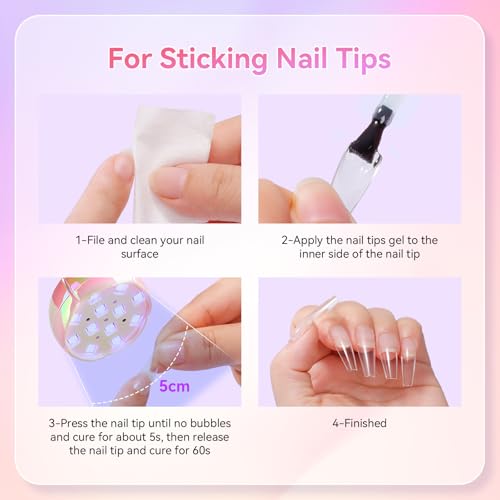 Cordless Gooseneck UV Nail Lamp for Gel