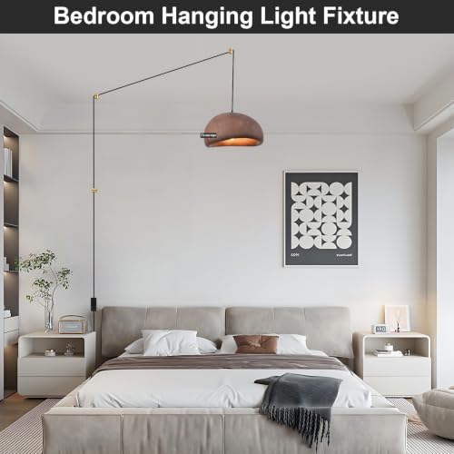 11.8in Plug in Chandelier