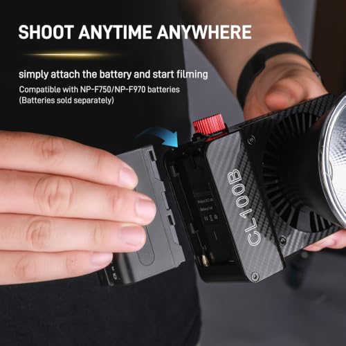 GVM 100W Bi Color COB Video Light Kit with Softbox & Stand