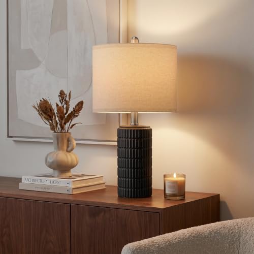 21'' Black Table Lamp with Gift Box