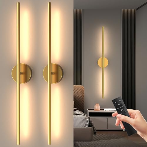 Battery Operated Wall Sconces Set of Two (2 Count)