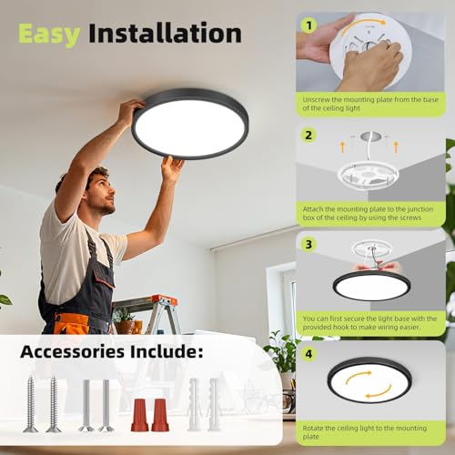 LED Flush Mount Ceiling Light