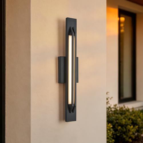 23 Inch Modern Outdoor LED Wall Sconce