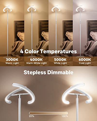 White Floor Lamp