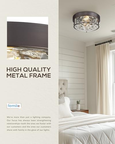 Oil Rubbed Bronze Ceiling Mount Light