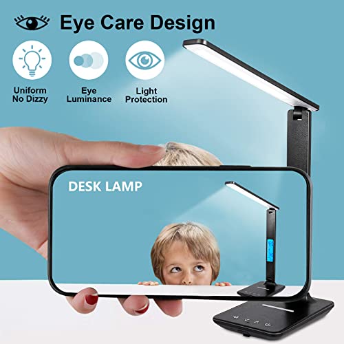 Desk Lamp with Wireless Charger