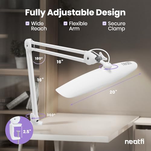 XL 2200 Lumens 24W LED Desk Lamp