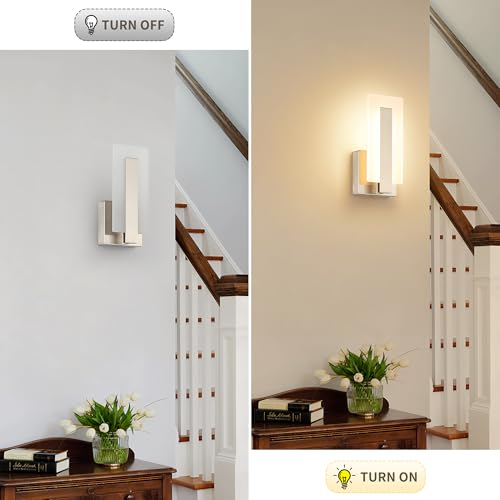 LED Wall Sconce Set of 2