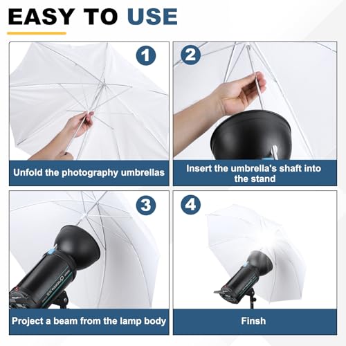 2 Pcs Soft Light Umbrella
