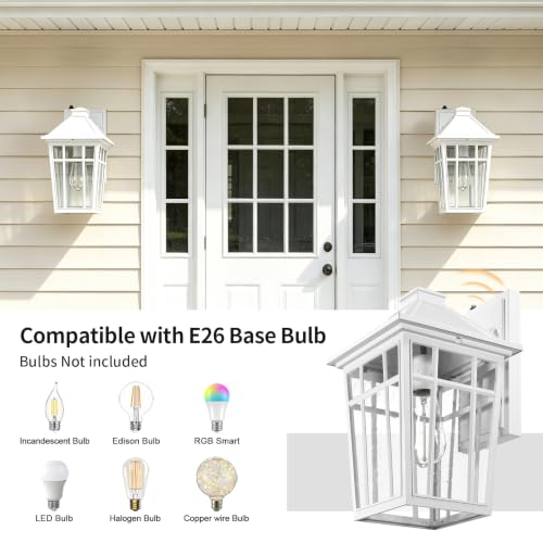 Dusk to Dawn Outdoor Wall Lights for Porch