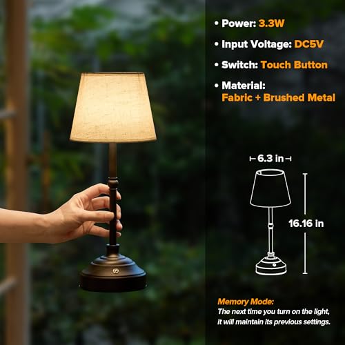Cordless Table Lamp