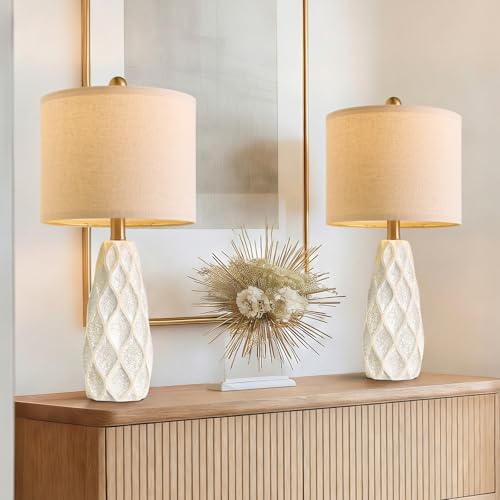 Samll Table Lamps Set of 2 for Living Room (2 Count)