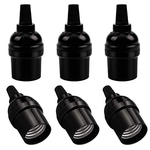 E26 Vintage Lamp Socket (6 Count)