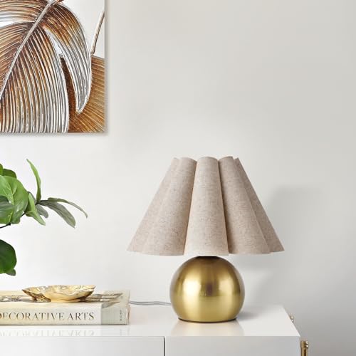 Gold Small Bedside Table Lamp for Bedroom