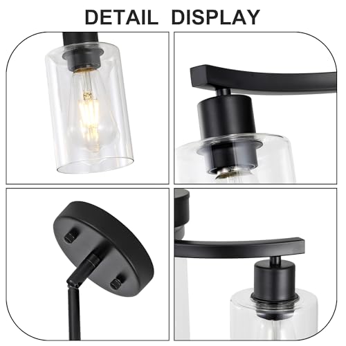 3 Light Modern Dining Chandeliers Over Table