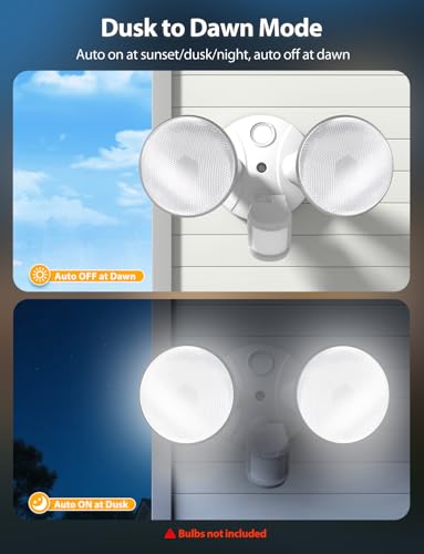 2 Pack Motion Sensor Outdoor Lights (2 Count)