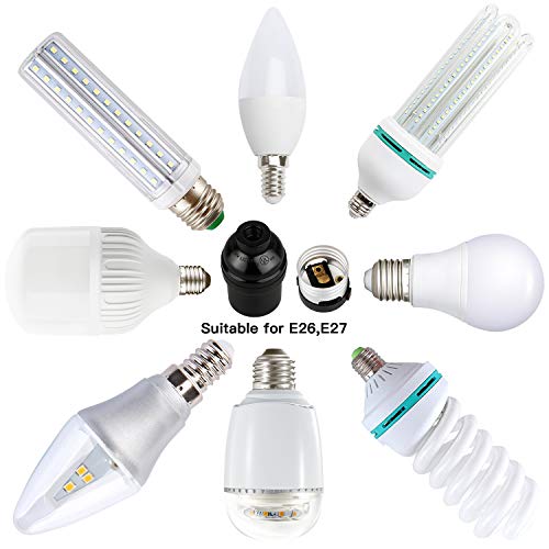 8 Pack e26 e27 Light sockets (8 Count)