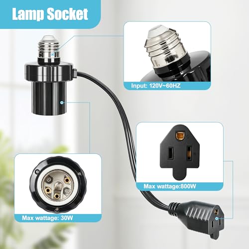 3 in 1 Light Socket Outlet Adapter