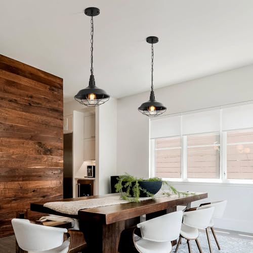 Black Pendant Light Kitchen Island 3 Pack (3 Count)