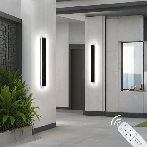 Modern Outdoor Wall Lights 2 Pcs 39 inch 2700K (2 Count)