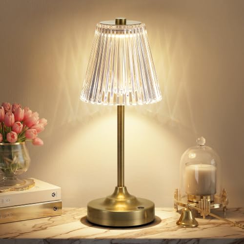 Bronze Cordless Rechargeable Table Lamp