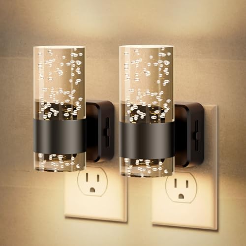 Night Light Arcylic Bubble Plug in Nightlight (2 Count)
